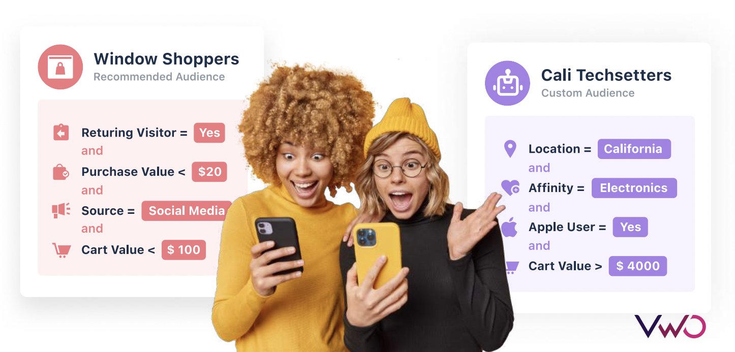 Recommended audience and custom audience