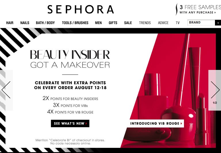 Awesome Image Slider Execution by Sephora Awesome Image Slider Execution by Sephora