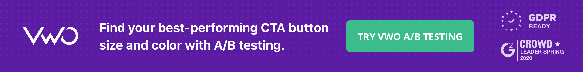 Blog Banner Call To Action Buttons