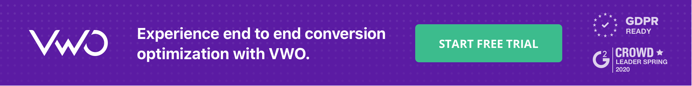 Blog Banner Landing Page Conversion Rates