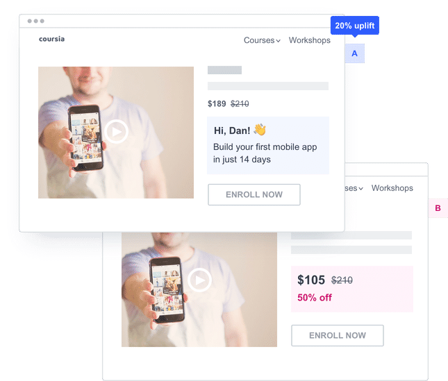 improve user flow on elearning platform